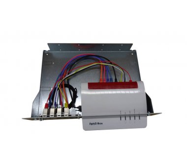 Wantec 19" upgrade kit for AVM FritzBox 7530 and 7590 allows structured cabling