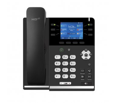 Yealink IP Telefon SIP-T41P VoIP T41 P Rechg_MwSt  PoE HD-Sprachqualität schwarz