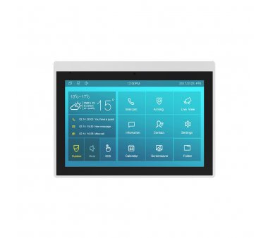 Akuvox IT83A Smart Android Indoor Monitor (Touchscreen, Audio und Video, WLAN, Bluetooth), PoE, Android-basiert, Alexa Integration
