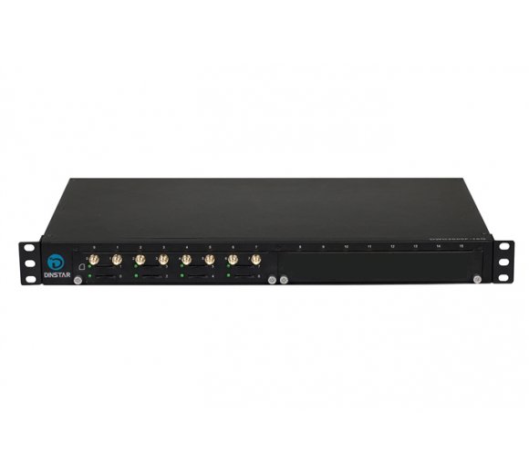 Dinstar UC2000-VE-8T 19" VoLTE/call + LTE VoIP Gateway (8x 2G/3G/4G Channels on Demands)