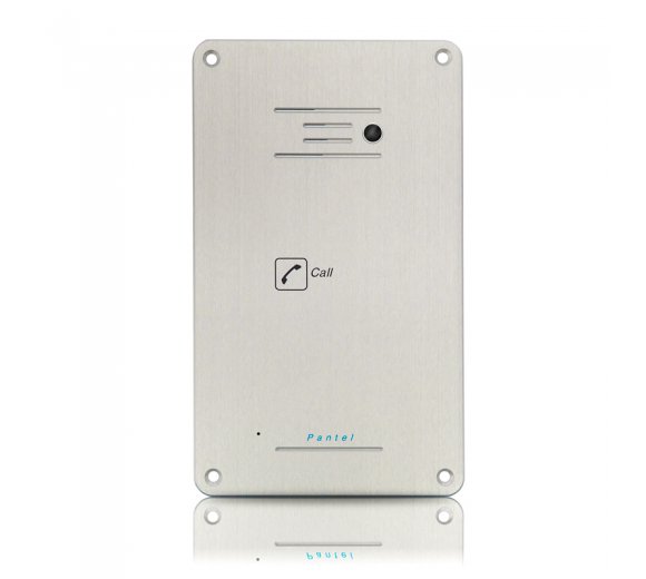 ITS Telecom Pantel Piezo IP+SIP Video AV (929), Sensor Touch-on-Metal Single Button, full keypad  Outdoor, extra Anti-Vandal (Flush Mount)