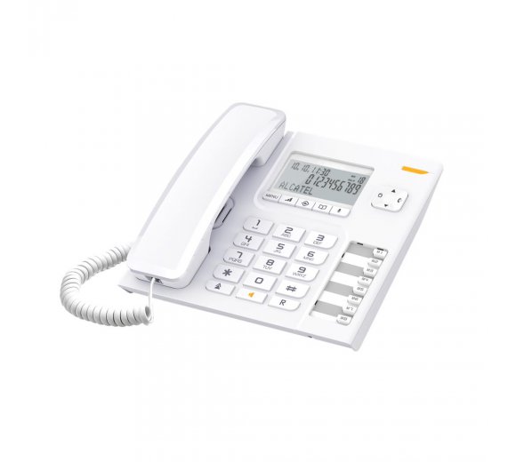 Alcatel Temporis T76 Analog Telefon für zu Hause in Weiß