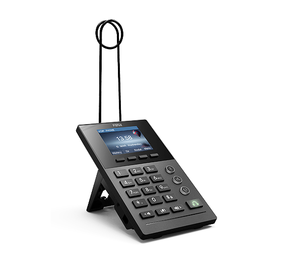 Fanvil X2CP Call Center IP telephone with headset stand incl. PoE (optional: pedal switch)
