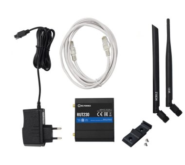 Teltonika RUT230 inkl Halter auf Hutschienenmontage (DIN...
