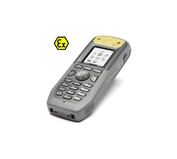 Ascom d81 Ex Protector DECT/GAP handset (DH5-ABBEAA) - Ex Protector with dead man rest & position alarm & pull rope alarm