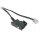 Telephone cable for Austria, TSS plug on RJ11 plug 6/2, 6.0 m