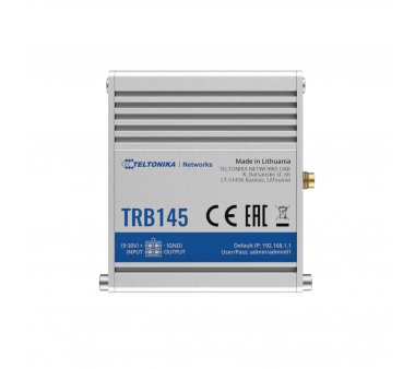 Teltonika TRB145 RS485 - 4G (LTE) Cat 1 widerstandsfähiges Industrie Gateway (Standard-Paket)