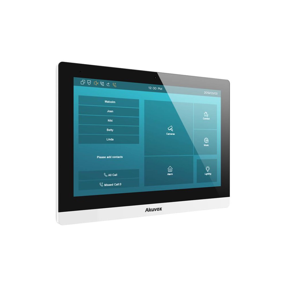 Akuvox C317A Low-cost Android Indoor Monitor (10 Touchscreen, WLAN, B ...