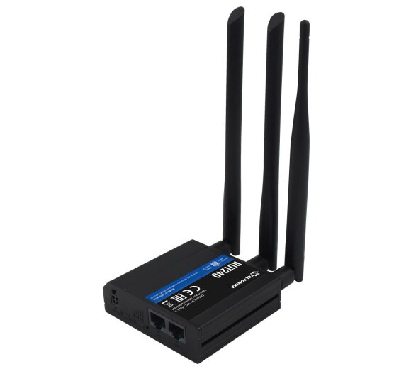 Teltonika RUT240 Industrie LTE router (-40 °C to 75 °C), 4G LTE-FDD: 2100/1800/2600/900/800/700 MHz (Quectel 4G Modul)