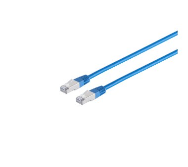 25cm CAT.6 Patchcable, S/FTP, PIMF - blue