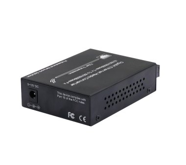 Gigabit Ethernet Multi-Mode SC-Glasfaserkonverter, Duplex, 850nm, bis 550m
