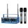 Portech IS-3840W-2 SIP Network Public Address Amplifier (+2 wireless mic)