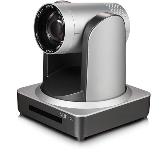 Minrray UV510A-20-NDI (WiFi) HD Video Conference Camera with 20x optical zoom, Silver (NDI - Video, Audio, Control & Power a single network cable) for Broadcasting / Telemedicine and Video Conferencing