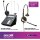 ATCOM AT800DP Call Center IP-Phone with PoE Port + ADD-COM ADD-800 Headset