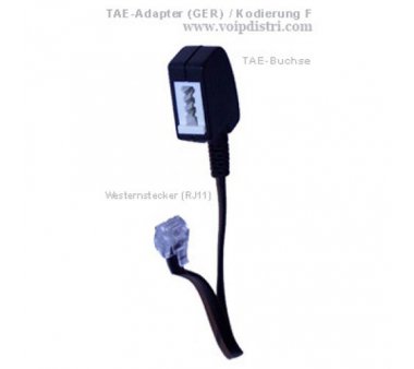 TAE-Adapter (6P4C) - Kodierung F