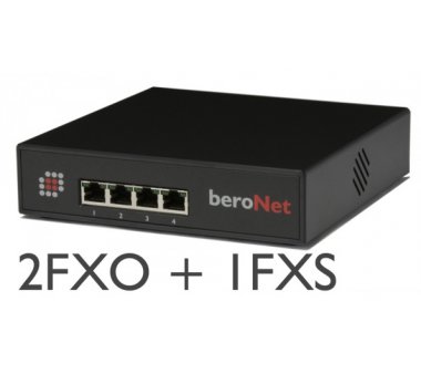 beroNet Analog Small Business Line with 2FXO 1FXS...