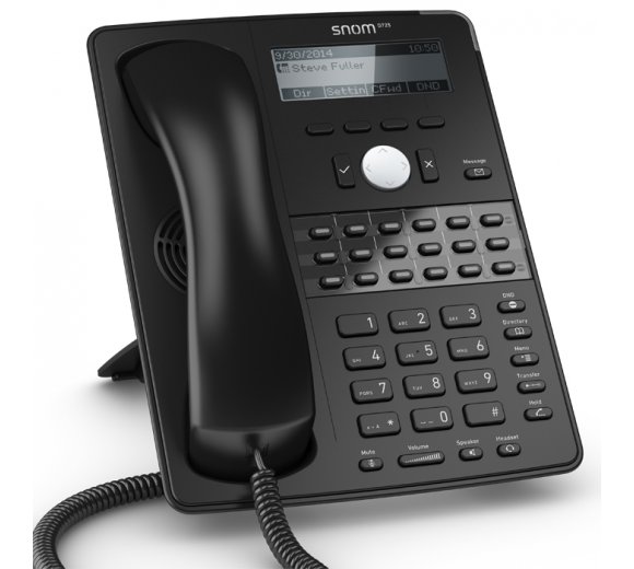 Snom D725 IP Telefon - Black