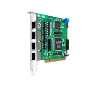OpenVox D410P, 4 port E1/T1/J1 PRI PCI card (Asterisk compatible & Askozia Trixbox, Elastix Certified)