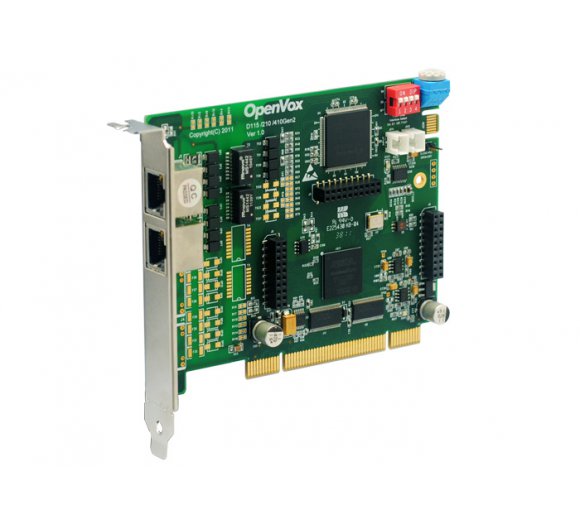 OpenVox D210P, 2 port E1/T1/J1 PRI PCI card (Asterisk compatible & Askozia Trixbox, Elastix Certified)