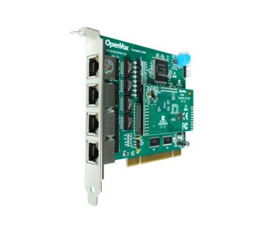 OpenVox DE410P + Echo Cancellation, 4 port E1/T1/J1 PRI...