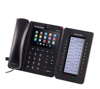 Grandstream GXV3240 IP Telefon mit drehbare Kamera für Video-Meetings, Touch-Screen