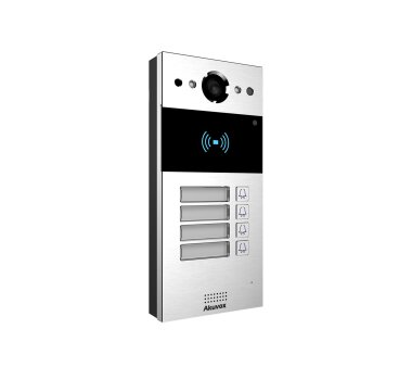 Akuvox R20B4 IP Video Intercom  with 4 keys and RFID, wall mount