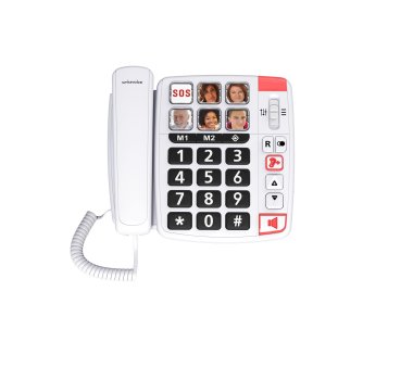 Swissvoice Xtra 1110 white senior phone with large...