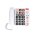 Swissvoice Xtra 1110 white senior phone with large buttons and picture speed dialing