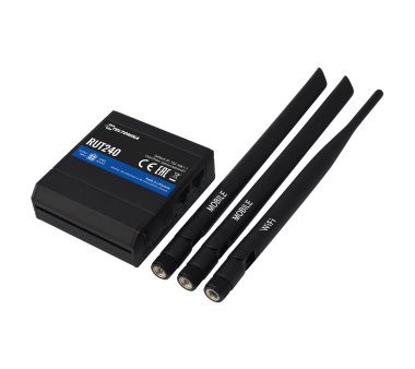 Teltonika RUT240 industrial LTE router (-40 °C to 75 °C),...