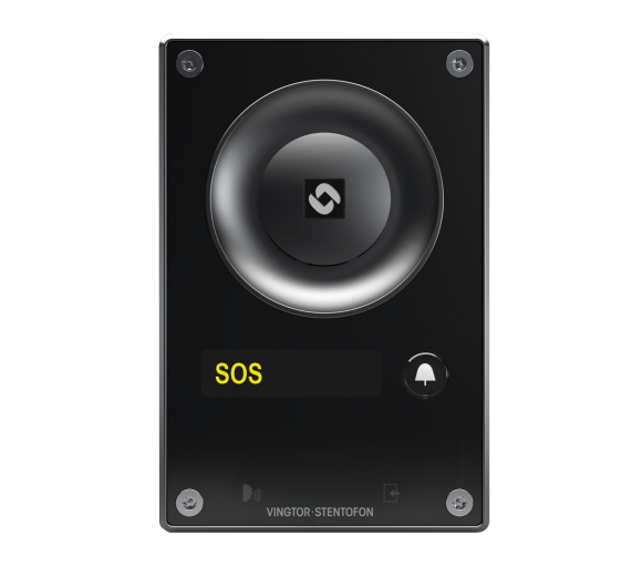 STENTOFON TCIS-4 Turbine compact SIP intercom with PMOLED display (noise-cancelling)