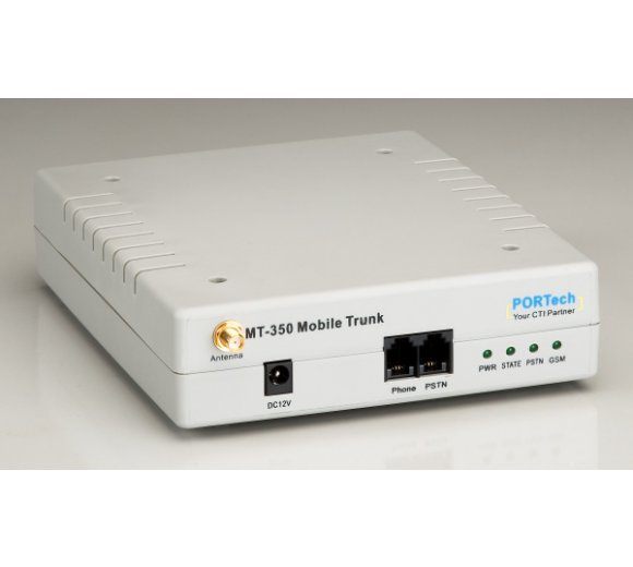 Portech MT-350S GSM/Analog Gateway (1xSIM - 1xFXS - 1xFXO)