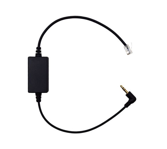 VT EHS31 Headset Adapter für Yealink Telefone und Poly (Plantronics) DECT Headsets