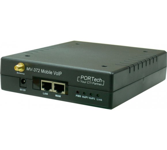 Portech MV-372S GSM/VoIP Gateway (2x SIM / 1x LAN)