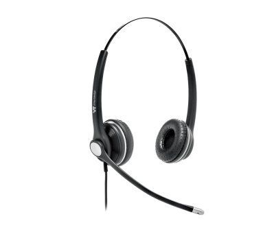 VT 8000 UNC Duo Headset with USB adapter cable (plug...