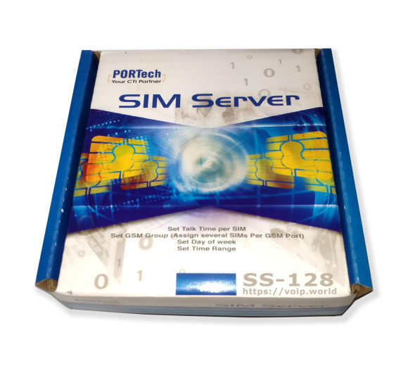 Portech SS-128: 128 Sims SIM Server