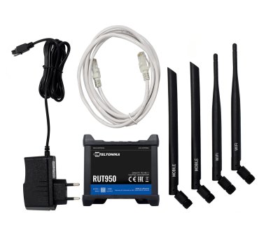 Teltonika RUT950 4G /LTE cellular router with Ethernet.,...