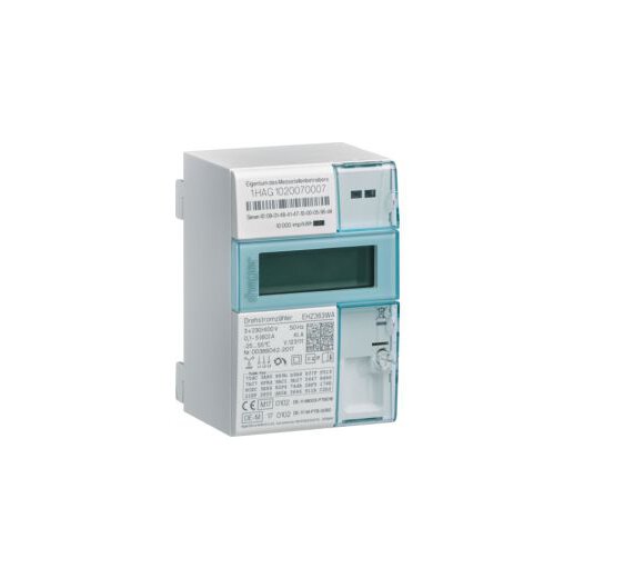 Hager eHZ EDL DS active power consumption meter, K1, EHZ363WA