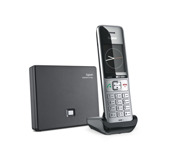 Gigaset COMFORT 500A IP flex (SIP DECT phone and analog PSTN port)