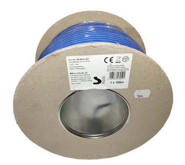 100m CAT8 (Class I) 40GbE Ethernet cable by the metre type S/FTP 2000 MHz PIMF halogen free