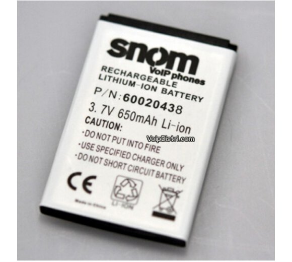 Snom M80 Li-ion Battery rechargeable battery (Original Snom)