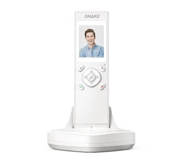 DNAKE DM30 Wireless handset as video Indoor Monitor with door opening function (2.4GHz Digital Wireless)