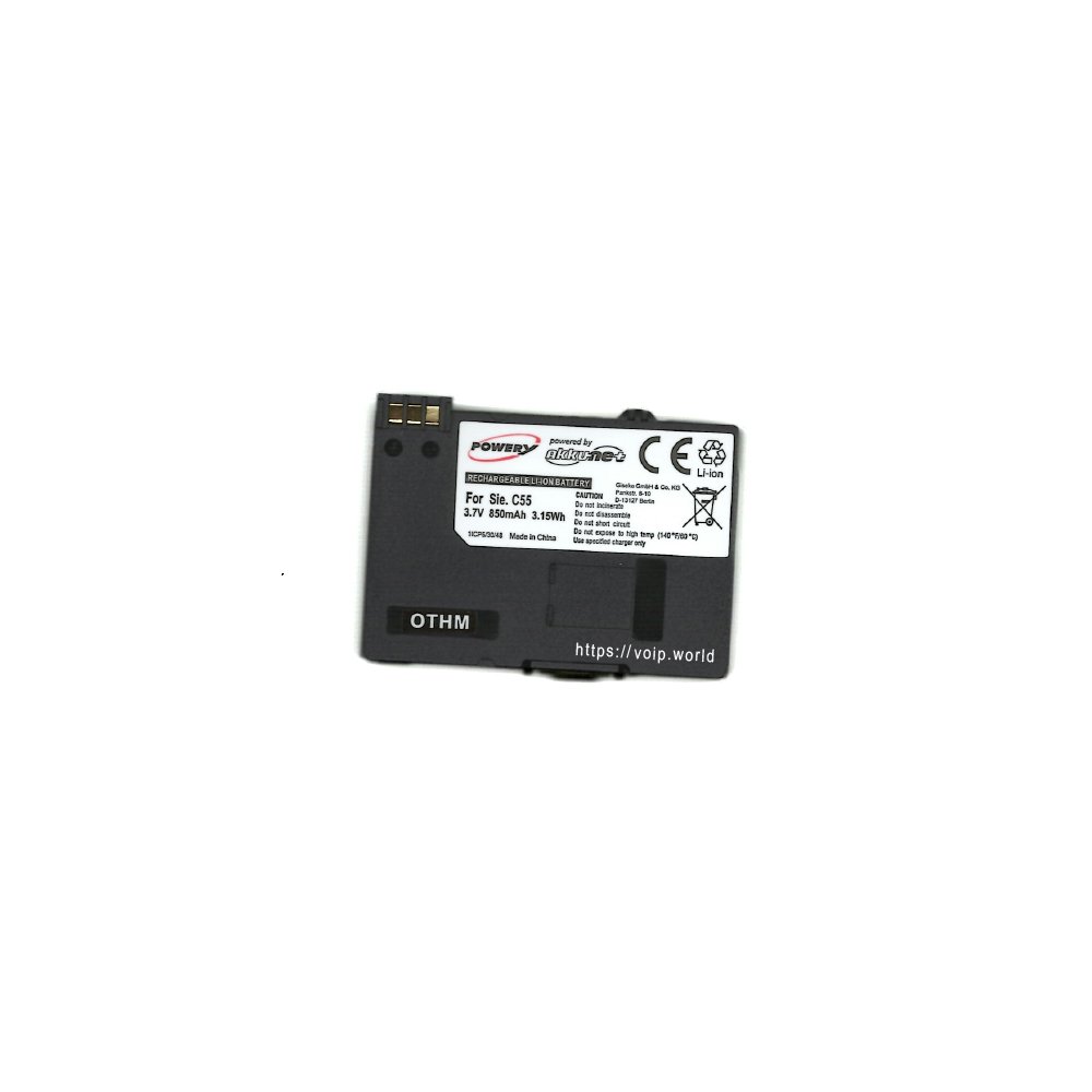 Rechargeable Battery 3.7 Volt