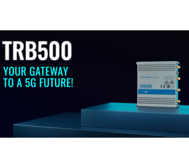 Teltonika TRB500 5G & 4G LTE Advanced Pro Cat 20 industrieller Mobilfunk-Gateway