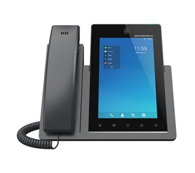 Grandstream GXV3470 IP-Videotelefon Touchscreen, Android basierend (Bluetooth, WLAN, HDMI-out, USB, EHS)