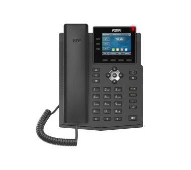 Fanvil X3U IP-Telefon (6 SIP-Leitungen, 3 Leitungstasten...