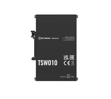Teltonika TSW010 robust industrial cost-effective Switch...