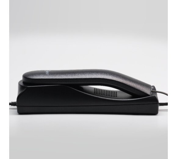 Plathosys CT 460 PRO VC  blackAPI - Integration, USB Telefon mit Laut-/Leiser Taste (schwarz) - Ideal für die Telemedizin, eMedizin