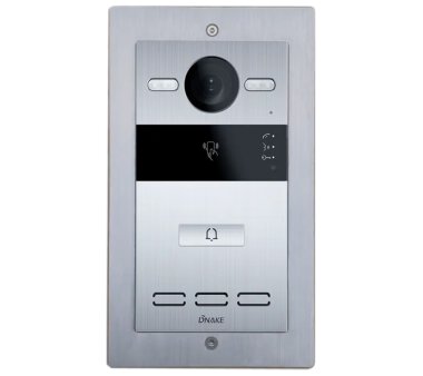 DNAKE S212/F 1-button video door intercom (Flush-mounted)