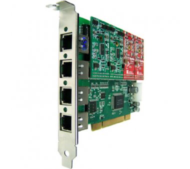 OpenVox A400P22 4 Port Analog PCI card + 2 FXS + 2 FXO...