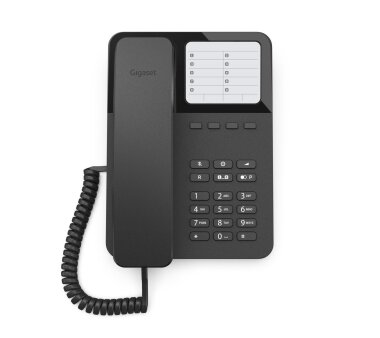 Gigaset DESK 400 corded analog wall and desk phone for...